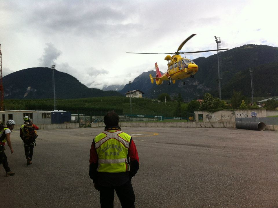 TRENTINO - Dolomiti di Brenta, recuperato escursionista in ipotermia