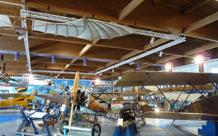 TRENTINO - Museo Caproni, restauro del biplano Ansaldo