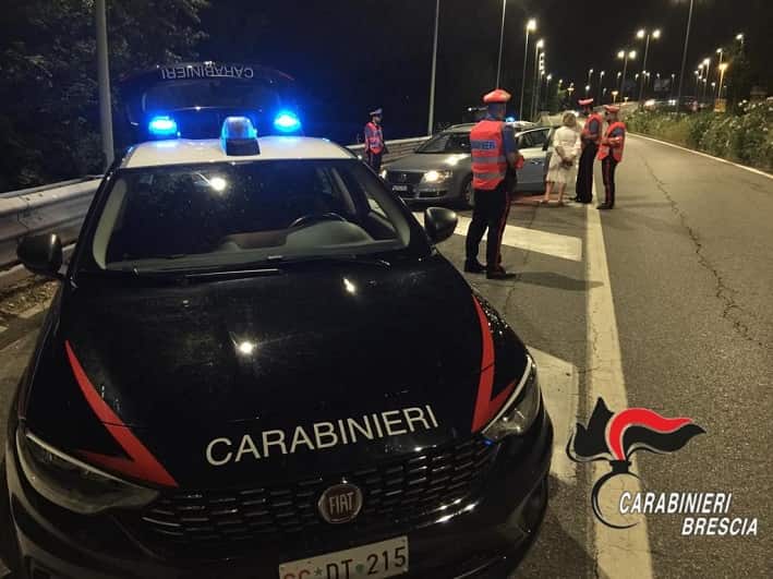 Controlli carabinieri - Brescia