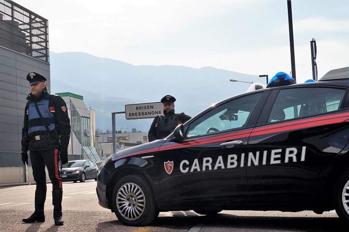 Bressanone - carabinieri