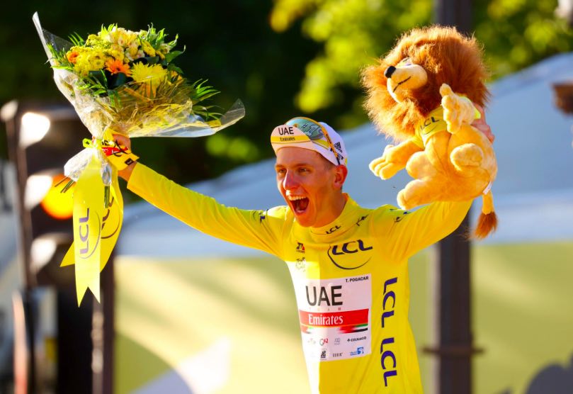 SPORT - Ciclismo, Tour de France: a Troyes vince in volata Turgis