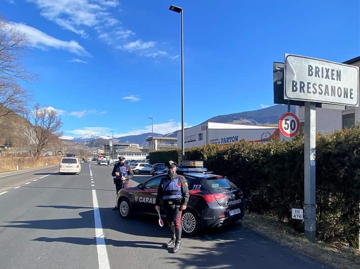 CRONACA -  Bressanone, i carabinieri arrestano spacciatore