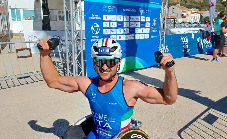 SPORT - Mondiali di Paratriathlon: quarto posto per Giuseppe Romele