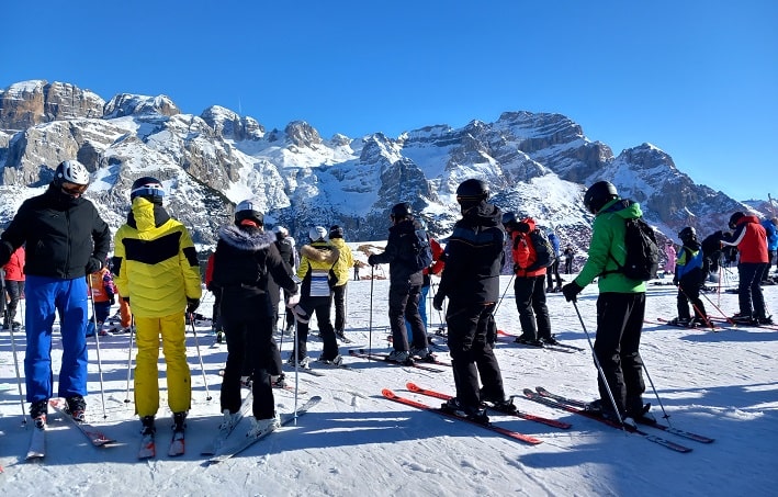 TRENTINO - Pinzolo, la stagione sciistica prosegue alla grande