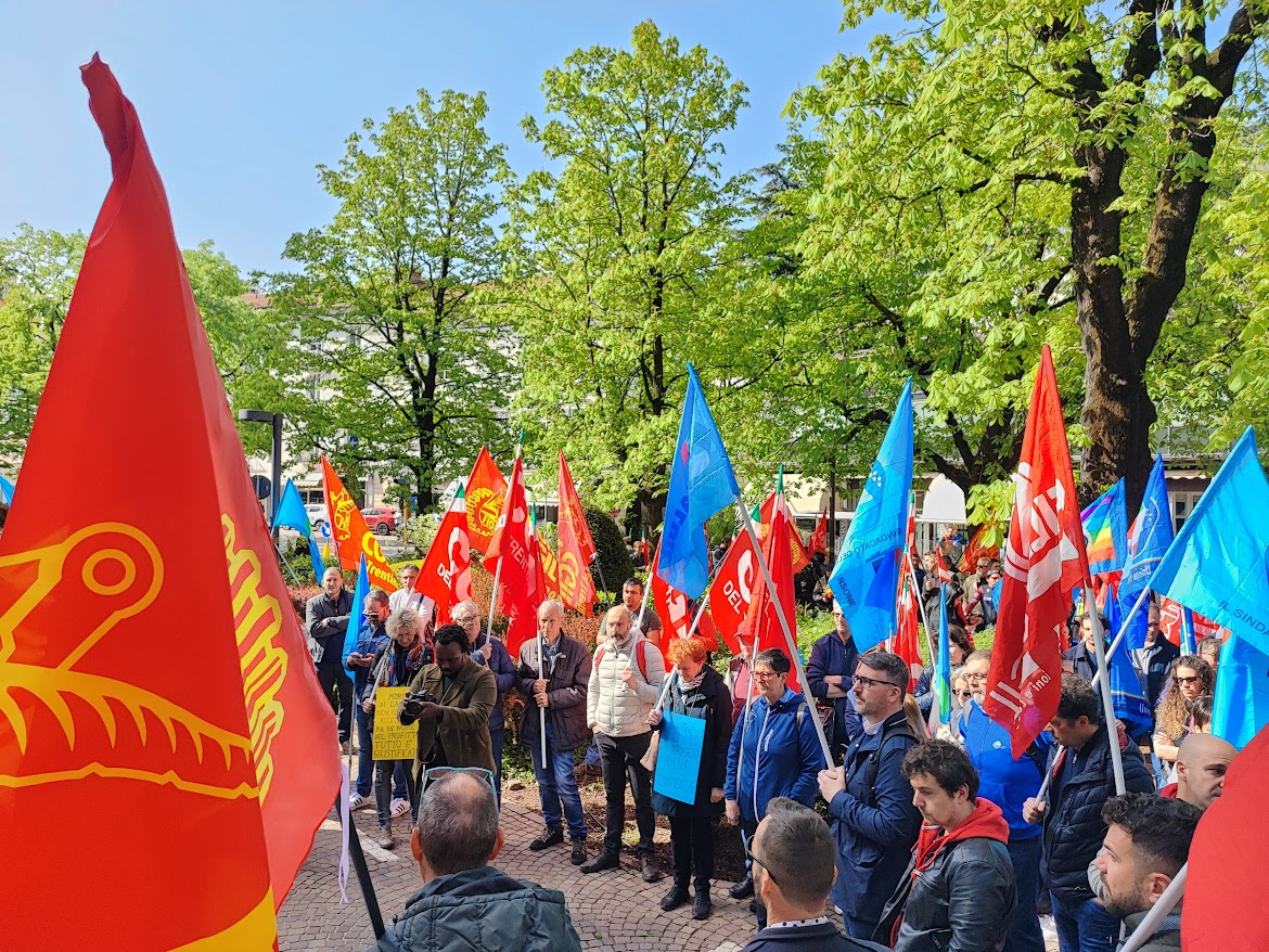 ATTUALITÀ - Sciopero: manifestazioni a Trento, Brescia, Breno e Sondrio