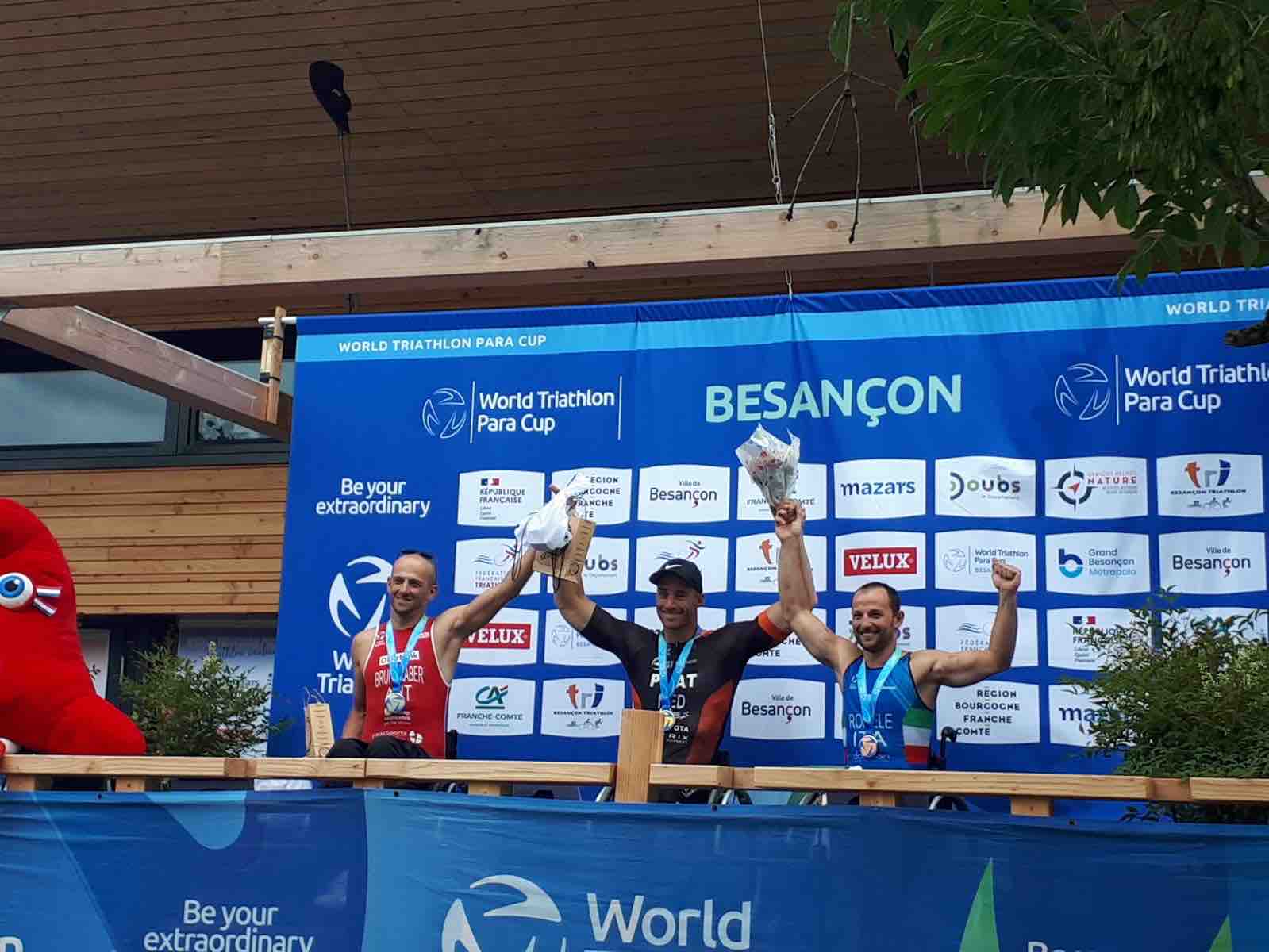 VALLE CAMONICA - Giuseppe Romele bronzo nel Triathlon in Coppa del Mondo