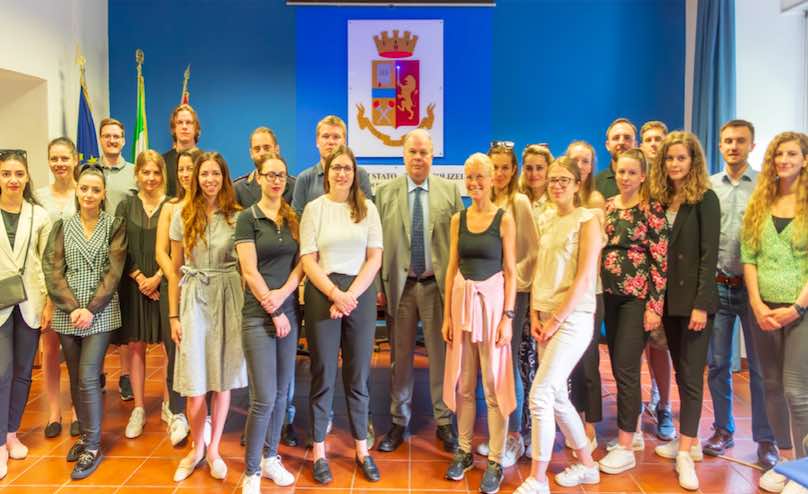 ALTO ADIGE - 23 giovani magistrati austriaci hanno visitato Bolzano