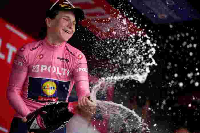 SPORT - Giro d'Italia Women: Elisa Longo Borghini in maglia rosa