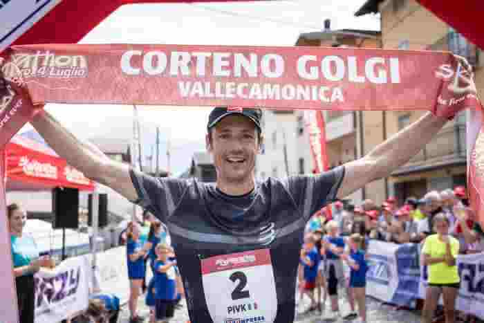 VALLE CAMONICA - Corteno Golgi: Tadei Pivk trionfa alla Maratona del Cielo 