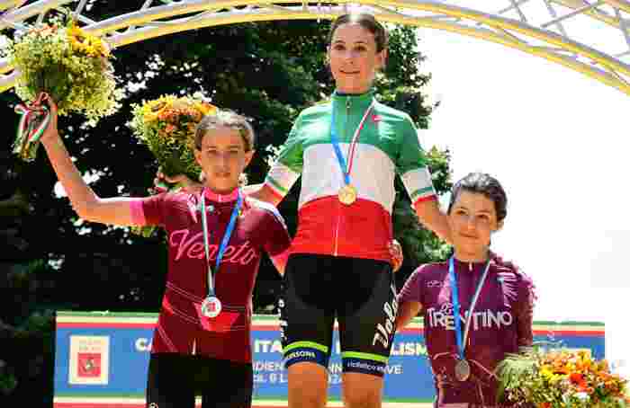 SPORT - Ciclismo, la trentina Tezzele bronzo agli Italiani Giovanili