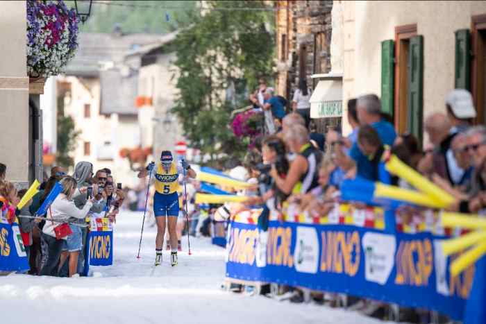 SCI - Livigno, gara di fondo sulla neve di agosto