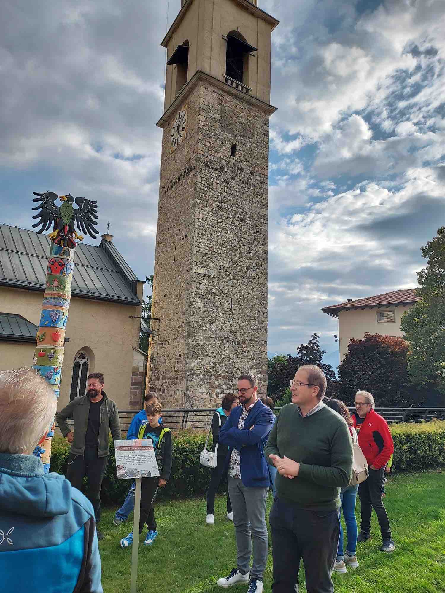 VAL DI SOLE E NON - "Abbelliamo Novella", inaugurata l'opera a Revò