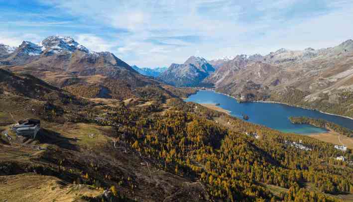 ENGADINA - L'autunno tra colori e passeggiate al Corvatsch e Alta Engadina