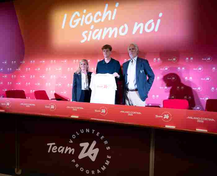 SPORT INVERNALI - Milano-Cortina 2026: Sinner Ambassador del programma Team26