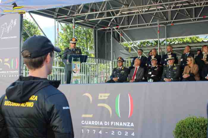 VALTELLINA - Sondrio: inaugurata la nuova caserma della Guardia di Finanza