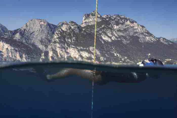 SPORT - Apnea: cinque record del mondo a Riva del Garda