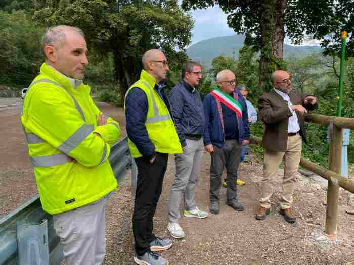 TRENTINO - Segonzano, ponte sul Rio Segnana completamente ristrutturato