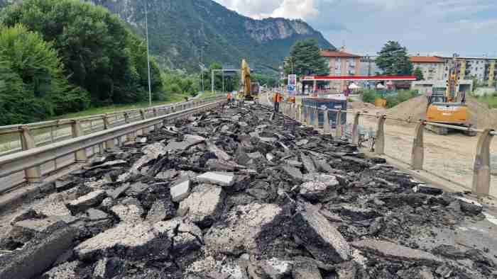 ATTUALITÀ - Trento, la tangenziale percorribile anche in direzione nord