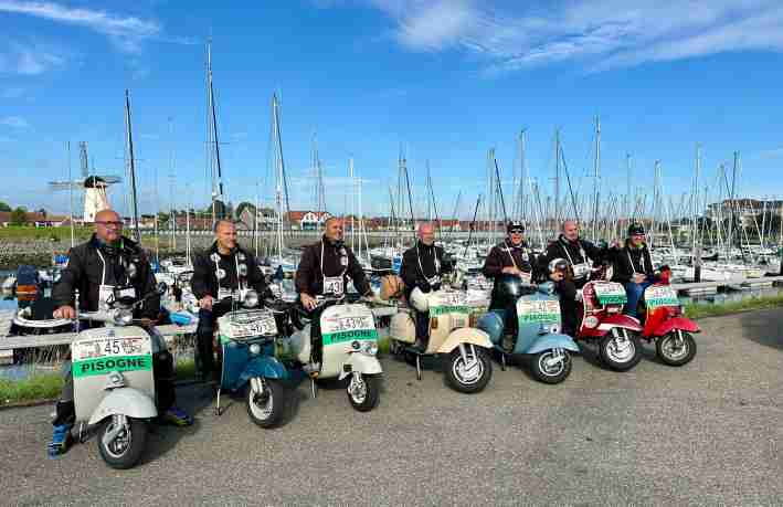 SPORT - Il Vespa Club Pisogne brilla al Campionato Europeo di regolarità