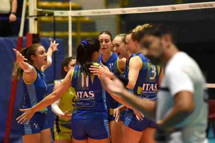 VOLLEY - Volley, Serie A2 femminile: Itas Trentino vince a Castellanza