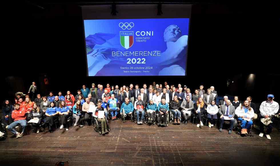 SPORT INVERNALI - Il Coni Trentino ha premiato i suoi campioni