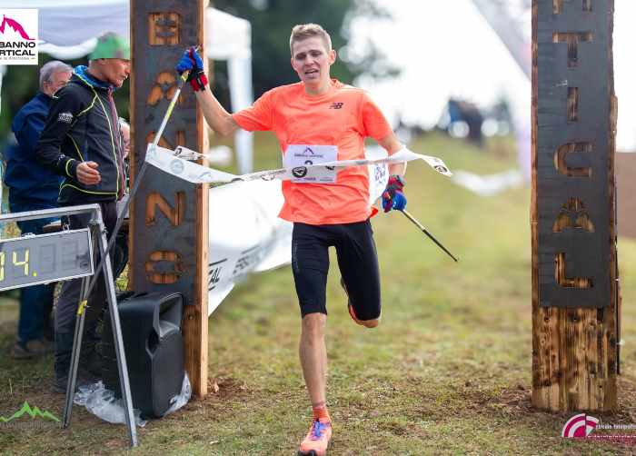 ATLETICA LEGGERA - Record del solandro Davide Magnini alla Erbanno Vertical