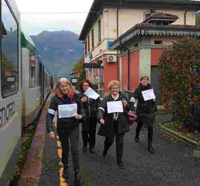 VALLE CAMONICA - Da Edolo a Brescia un treno della Pace: il racconto