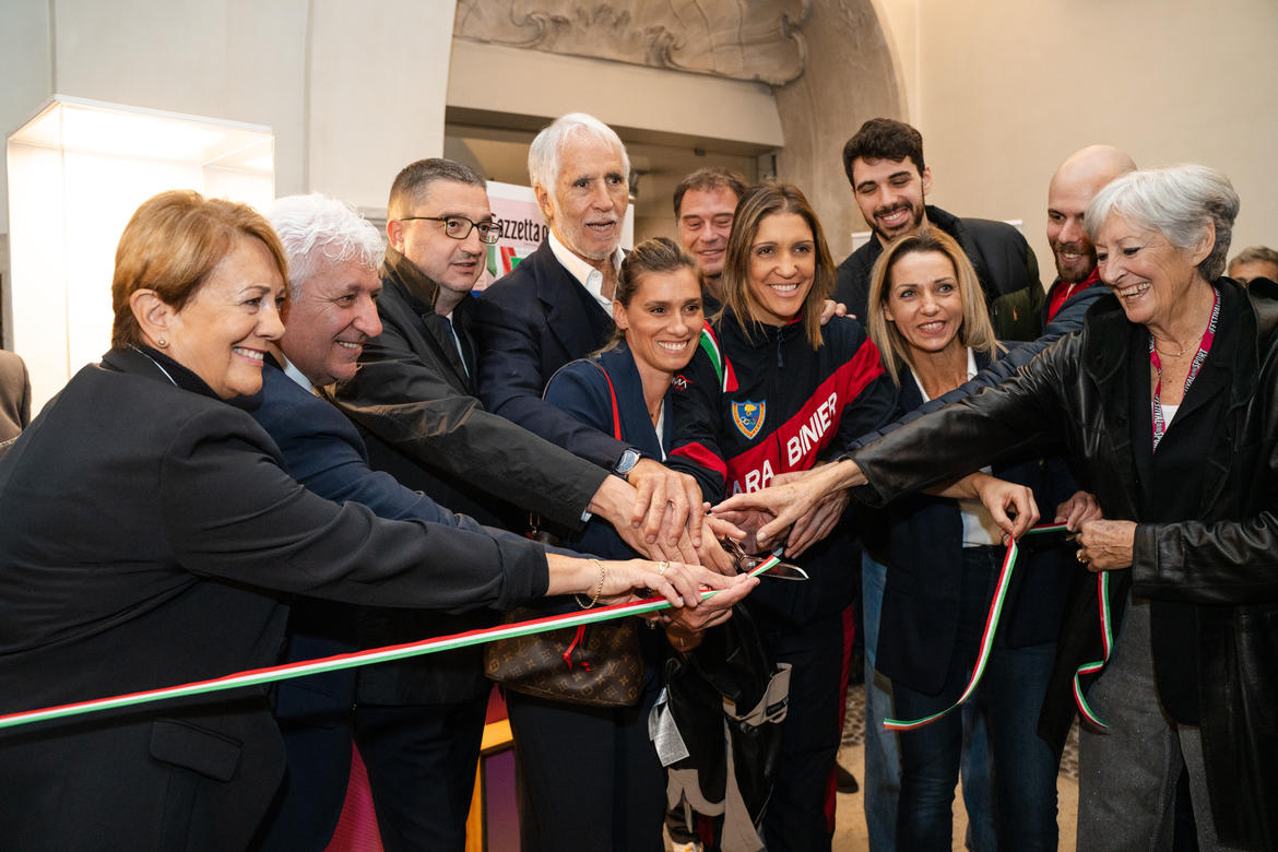 SPORT - Torce e divise olimpiche, inaugurata la mostra a Trento