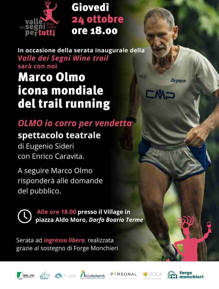 DARFO BOARIO - Marco Olmo e il progetto Valle del Segni Wine Trail per tutti