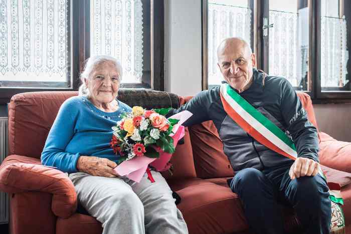 ALPE CIMBRA - Maria Nicolussi Anzolon ha festeggiato 103 anni