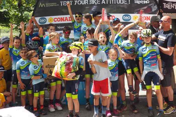 SPORT - L'Oltrefersina vince il circuito Trentino Mtb Kids