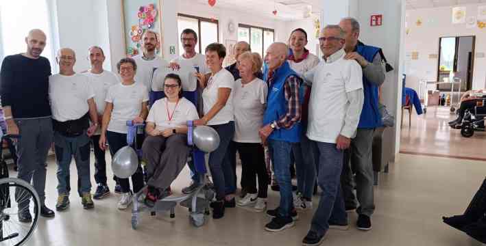 VALLE CAMONICA - Capo di Ponte: speciale donazione dei volontari alla Rsa Bona