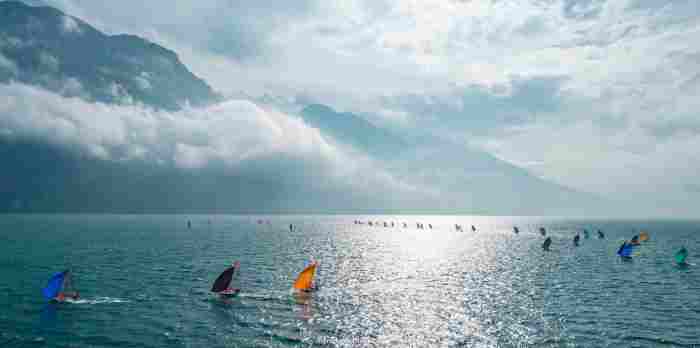 SPORT - Vela, le prime prove delle 29er Eurocup Finals sul Garda Trentino