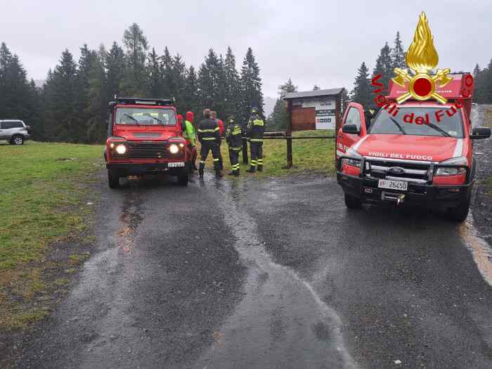 VALLE CAMONICA - Borno: recuperato cercatore di funghi in difficoltà