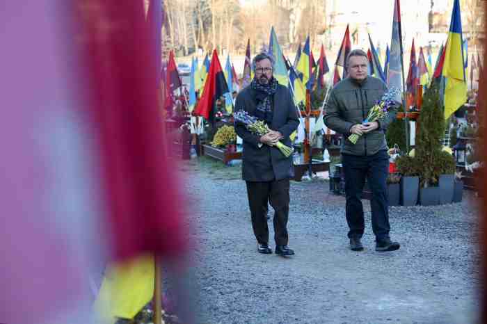 TRENTINO - Trento: il sindaco Ianeselli a Leopoli, città che resiste