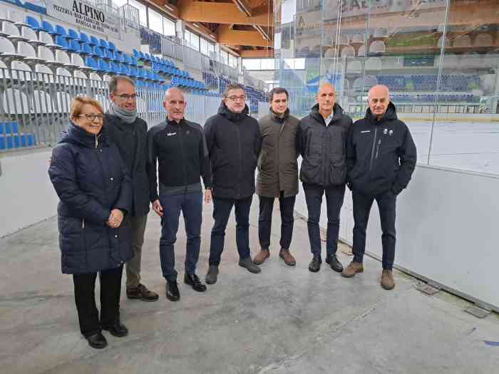 TRENTINO - Ice Rink di Baselga di Pinè: partiti i lavori del primo lotto