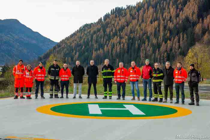 CAMPIGLIO - Rinnovata la piazzola dell’elisoccorso a Carisolo