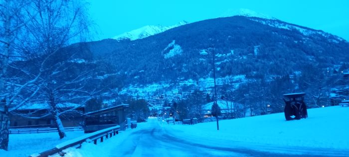 METEO - Prima nevicata della stagione a Ponte di Legno