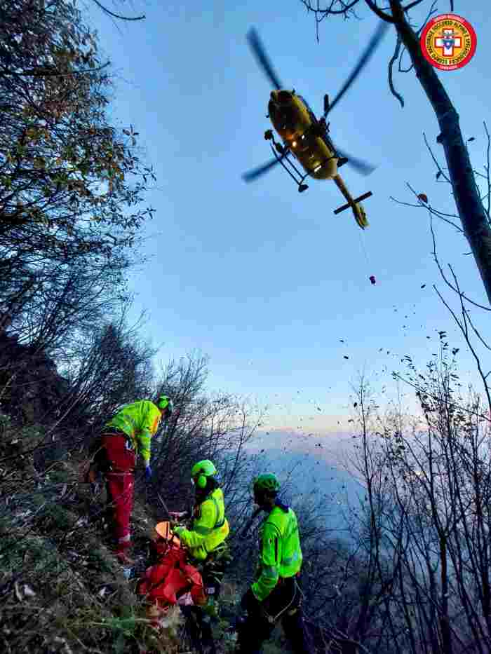 CRONACA - Due interventi del Soccorso Alpino nel Bresciano