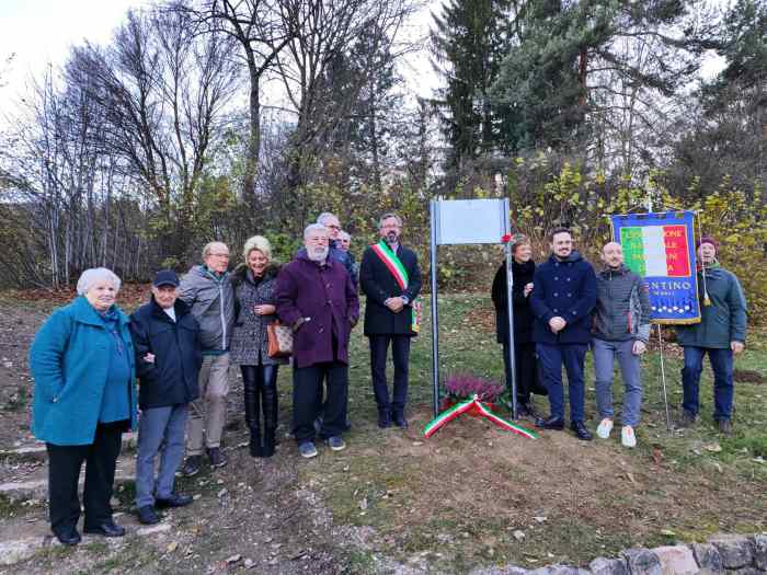 TRENTINO - Trento: a Candriai una targa commemorativa per Biagio Virgili