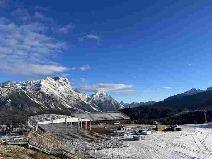 SPORT - Coppa del Mondo di Sci a Cortina: iniziati i lavori alla Finish Area