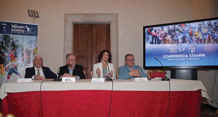 SPORT - Il Tour de Ski e le pre-Olimpiche sfilano a Palazzo Trentini