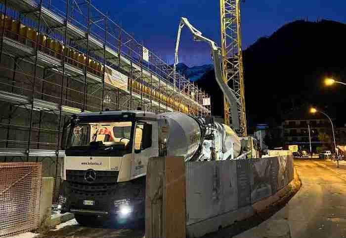 VALLE CAMONICA - Avanzano i lavori delle Terme di Ponte di Legno 