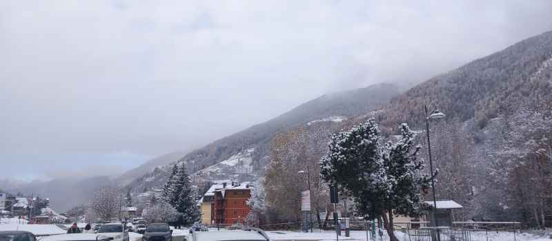 VALLE CAMONICA - Imbiancati Ponte di Legno e l'Alta Valle Camonica