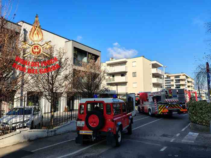 CRONACA - Soccorso autista 60enne in via San Nazzaro a Riva del Garda