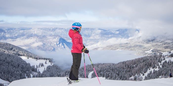 TRENTINO - Alpe Cimbra, skiarea da favola e piste tutte aperte