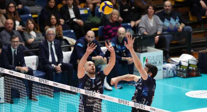 SPORT -  Volley: l'Itas Trentino vince l'89esimo derby della A22