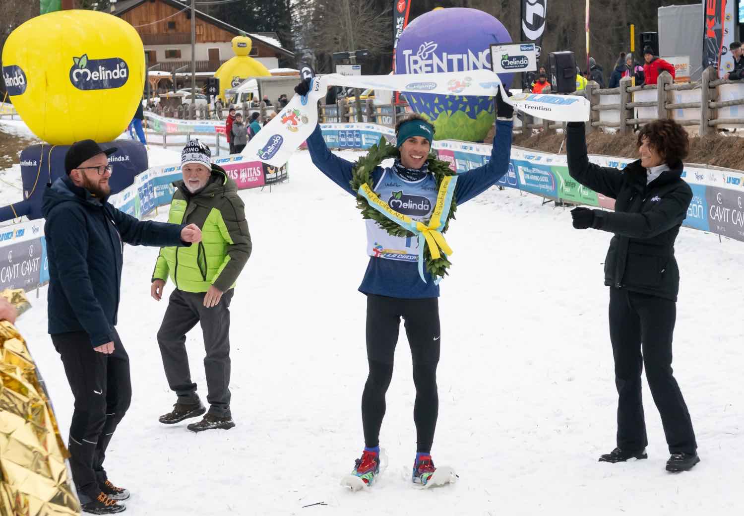 VAL DI SOLE E NON - Maestri nella storia de "La Ciaspolada", al femminile trionfa Giovanetti