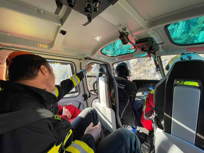 TRENTINO - Incidente, incendio e frana: interventi dei vigili del fuoco di Dro