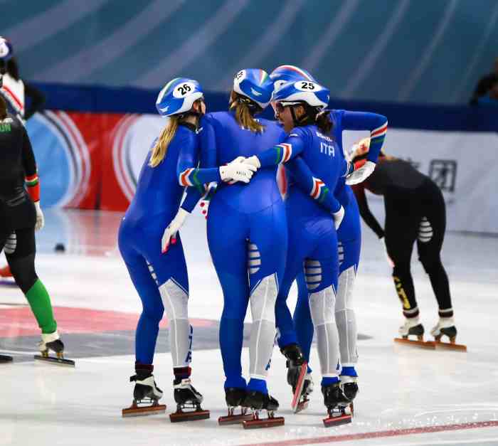 SPORT - Short Track, sabato trionfale agli Europei di Dresda